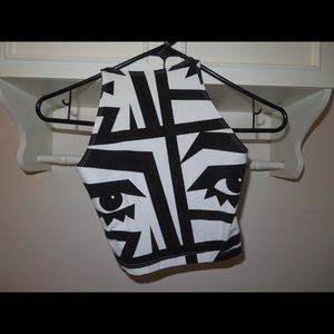 American Apparel KESH inspired crop top